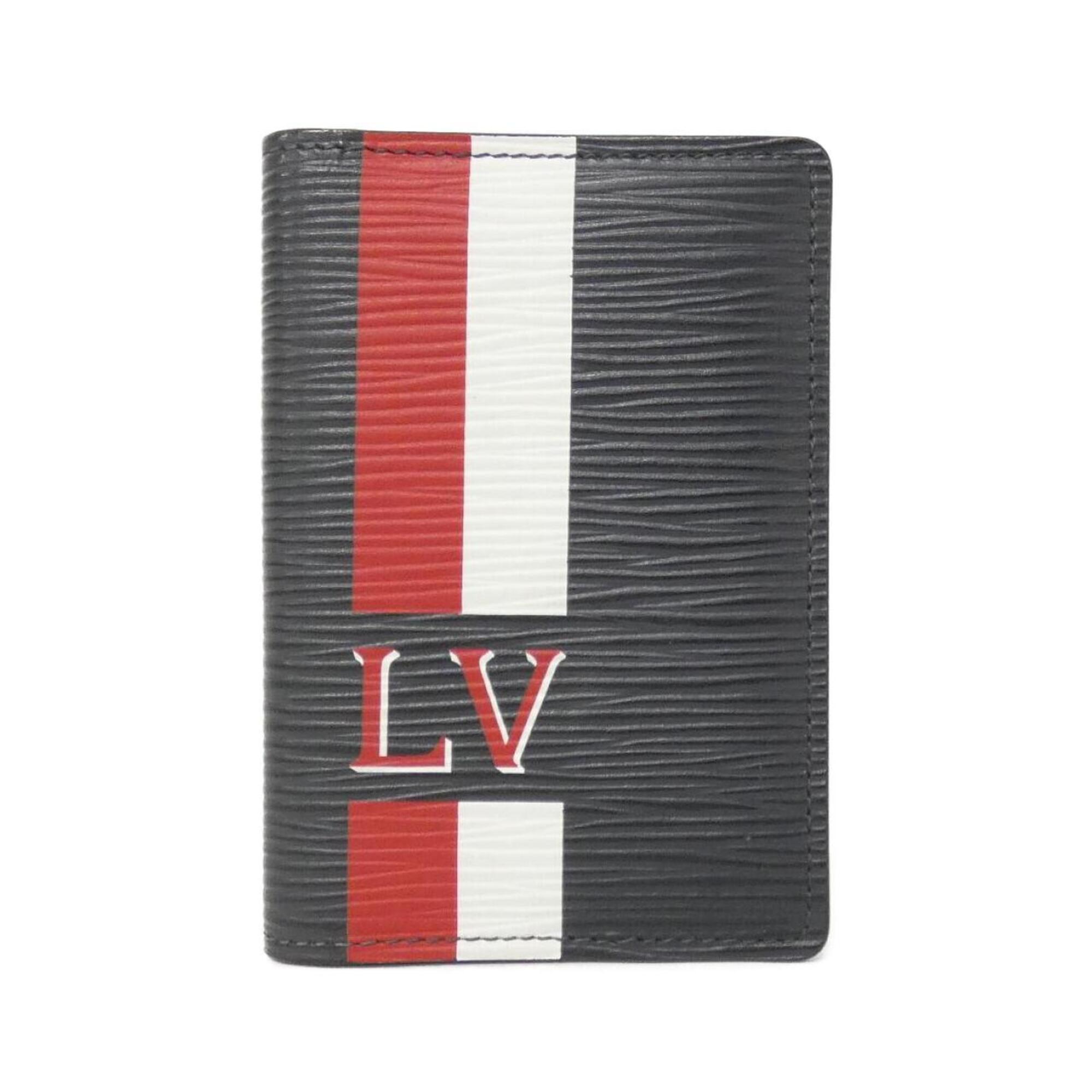 Louis Vuitton Epi Stripe Organizer De Poche M61588 Business Card Holder/Card ...